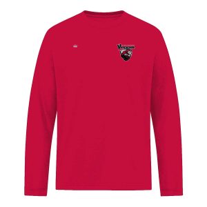 long sleeve logo shirt1 red