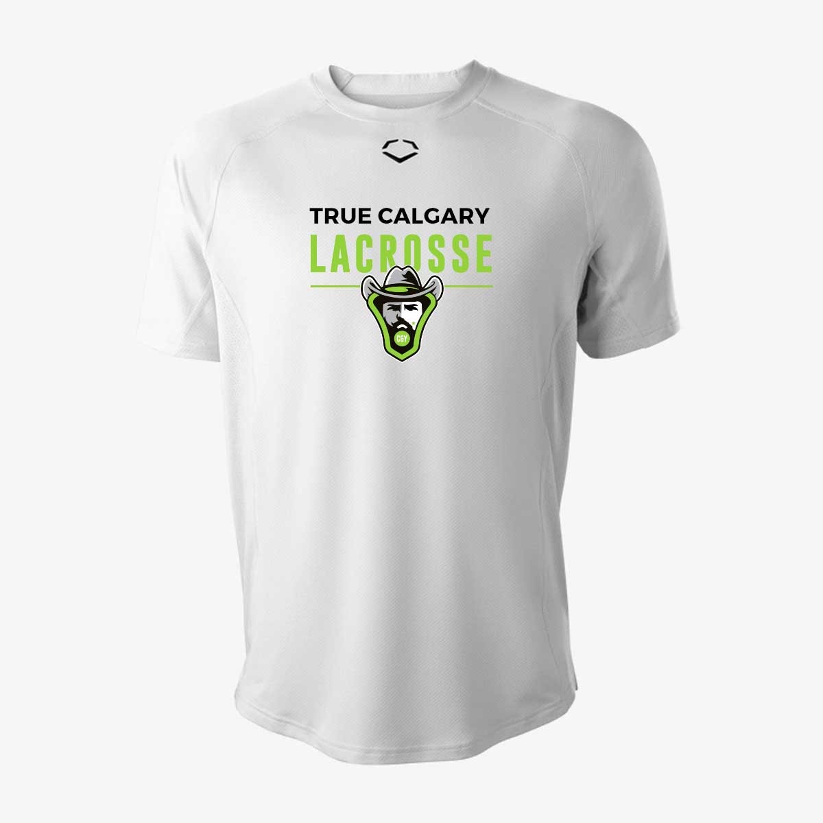 True-Calgary_TrainSS_White Training Tee - White