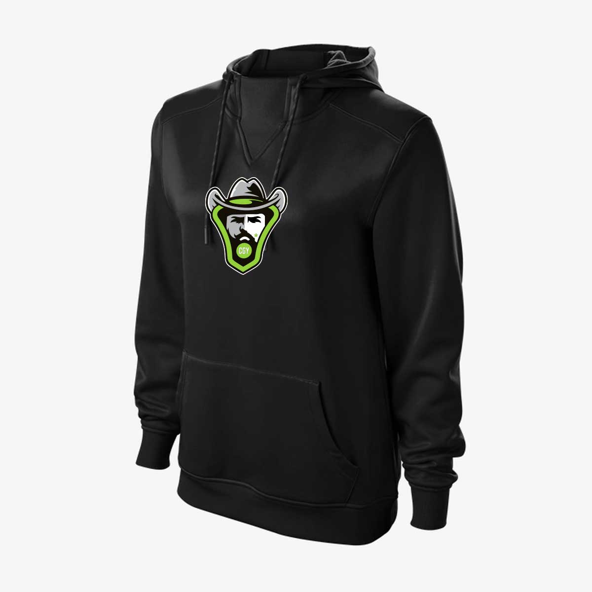 True-Calgary_W-Hoodie-Blk Womens Team Hoodie - Black