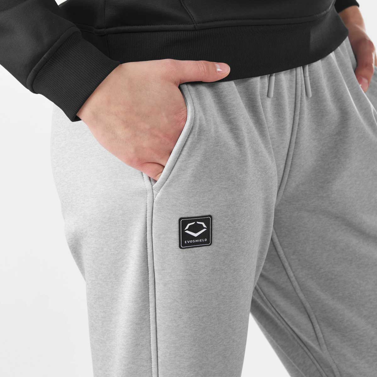 True-Calgary_W-Joggers-Detail2 Womens Team Joggers - Heather Grey - Image 3