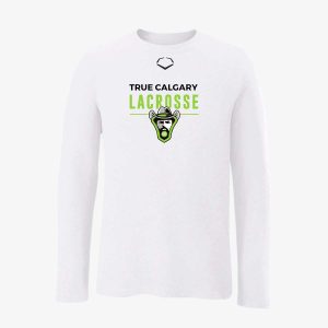 Long Sleeve Warmup Tee - White