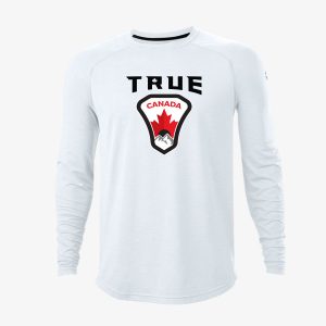 Long Sleeve Training Tee - White